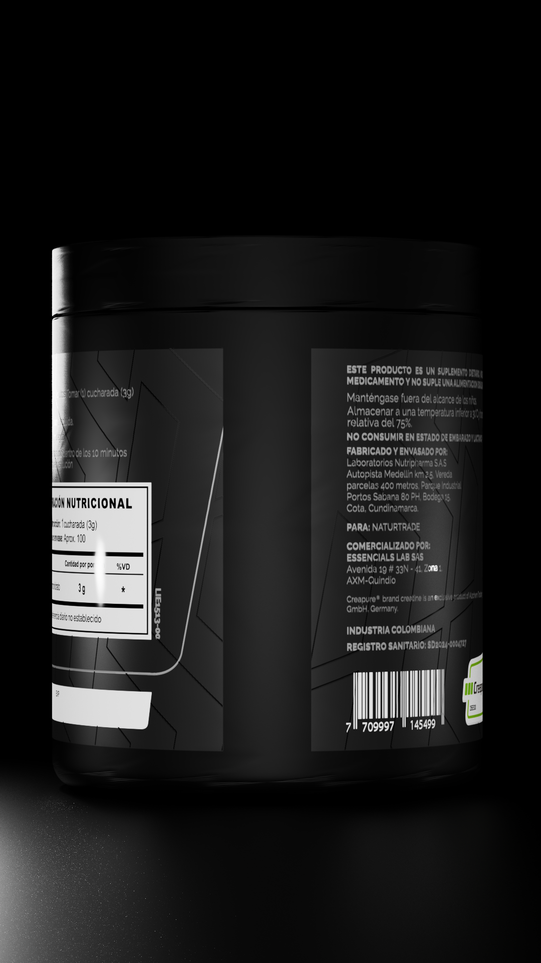 CREAPURE 300 GRAMOS- 100 SERVICIOS