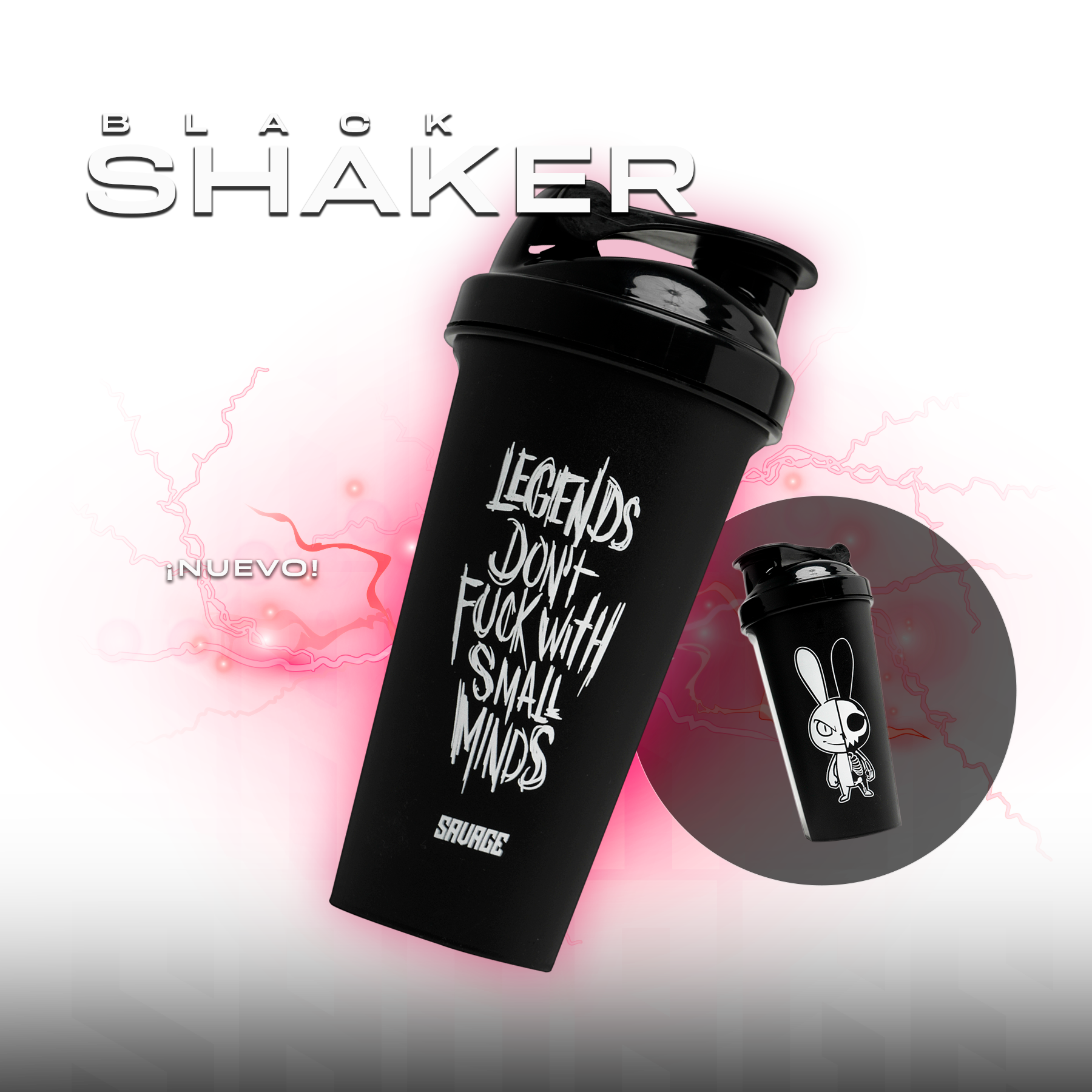 SHAKER LEGENDS NEGRO