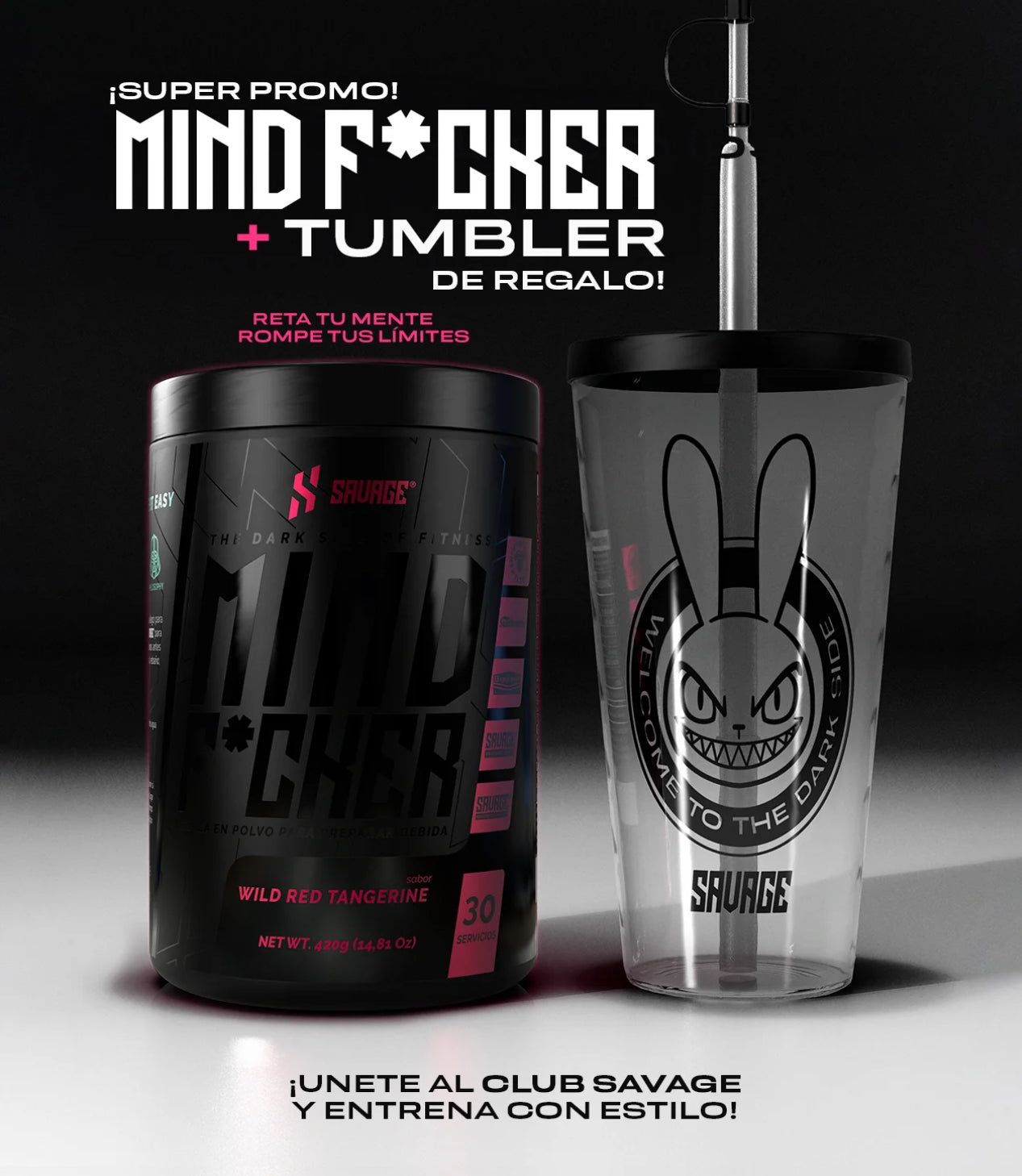MIND F*CKER + TUMBLER DARKY
