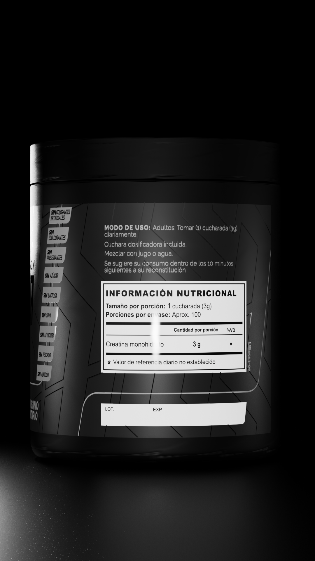 CREAPURE 300 GRAMOS- 100 SERVICIOS